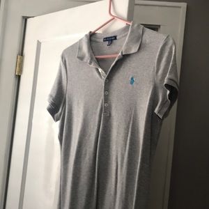 Long gray polo dress!